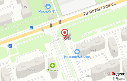 Цветочный салон Цветомания в Выборгском районе на карте