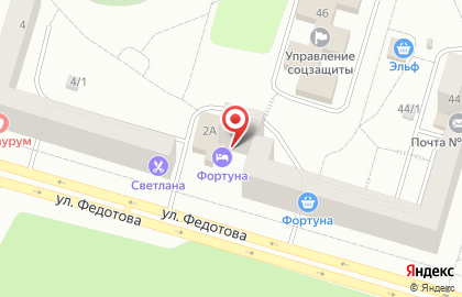 Комплекс отдыха Фортуна на карте