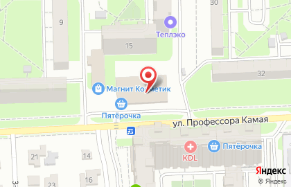 Пункт продажи транспортных карт, Приволжский район на улице Профессора Камая на карте