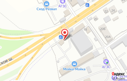 Продовольственный магазин в Москве на карте