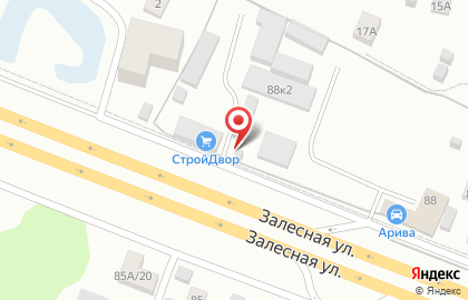 Строительный рынок Строй двор на карте