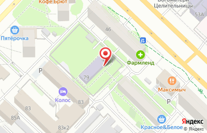 Берёзка в Тюмени на карте