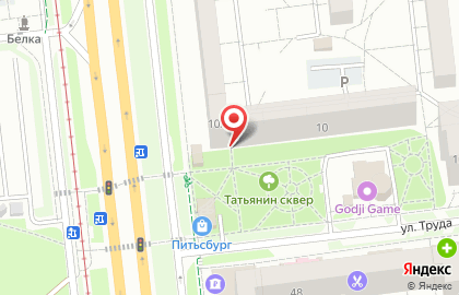 Зооцентр ХвостУшки на улице Татьяны Барамзиной на карте