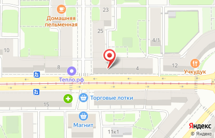Магазин эротических товаров Интим на улице Ленинградской на карте