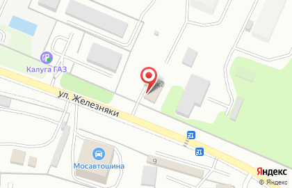 Шиномонтажная мастерская Auto40.ru в Калуге на карте
