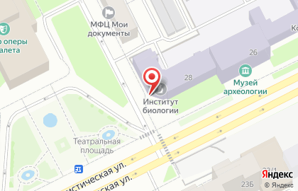 Институт Биологии Коми научного центра Уральского отделения РАН на карте