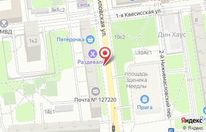 Галион на Башиловской улице на карте