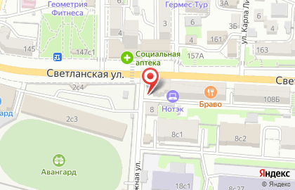 Оптово-розничный магазин МЕГА Дискаунтер в Ленинском районе на карте