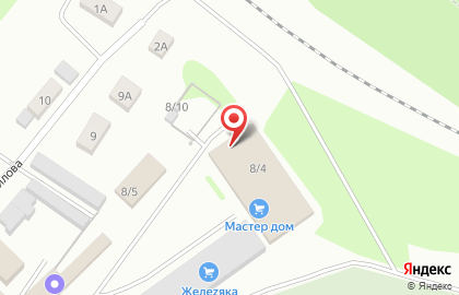 Магазин стройматериалов и хозтоваров Мастер Дом на карте