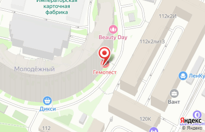 Мини-маркет Ласточка на проспекте Обуховской Обороны на карте