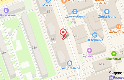 Банкомат МИнБанк в Нижнем Новгороде на карте