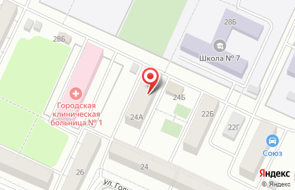 Париж на улице Голикова на карте