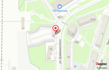 Автостоянка Престиж на карте