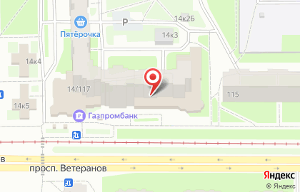 Фото Экспресс СПб на проспекте Ветеранов на карте