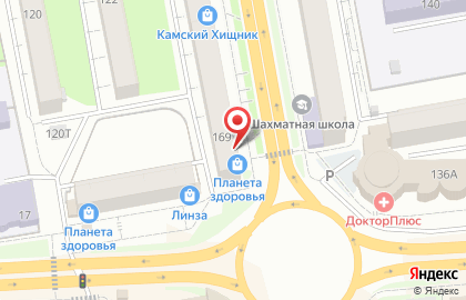 Аптека Планета Здоровья на Пушкинской улице, 169 на карте