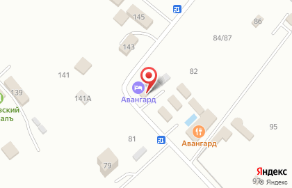 Гостинично-банный комплекс Авангард на карте