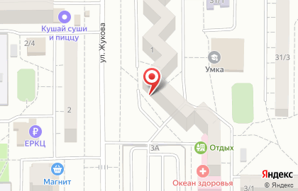 Парикмахерская Шарм в Орджоникидзевском районе на карте