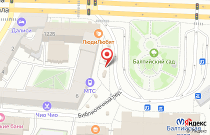 Бистро на Набережной Обводного канала, 122д на карте