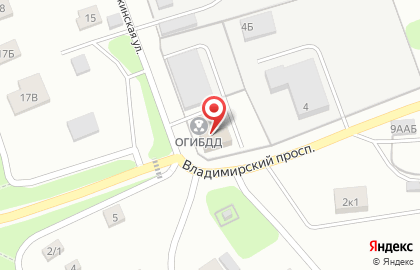 Главное управление МВД России по г. Санкт-Петербургу и Ленинградской области Отдел ГИБДД по Курортному району на карте