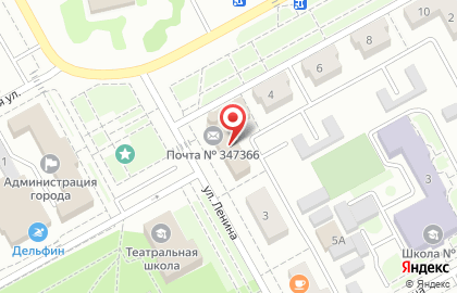Агентство недвижимости Просторы на улице Ленина на карте