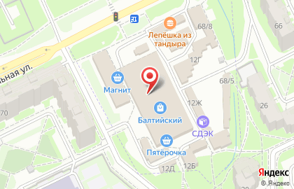 Русский Букет на Коммунальной улице на карте