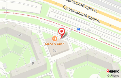 Пивная Дворик №1 на Суздальском проспекте на карте