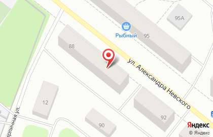Агентство недвижимости Империя Права на улице Александра Невского на карте