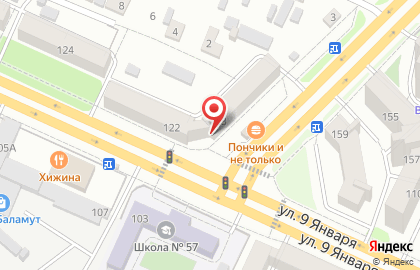 Лаура в Коминтерновском районе на карте