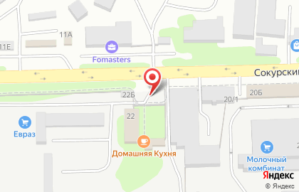 КАТТО, ООО Центр кровли ПОКРОФФ на Сокурском тракте на карте