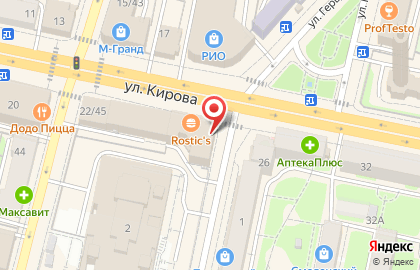 Магазин цветов в Калуге на карте