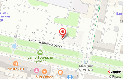 Кафе быстрого питания Биг Тук на карте