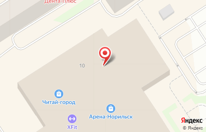 Фитнес-клуб X-Fit на площади Металлургов на карте