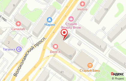 Банкомат МосОблБанк в Твери на карте