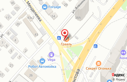 Ресторанно-банный комплекс Грааль в Краснооктябрьском районе на карте