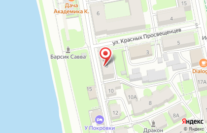Веб-студия Slepozavr.ru в Пскове на карте