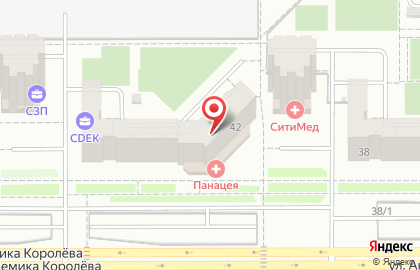 Ресторан Феникс на улице Академика Королёва на карте