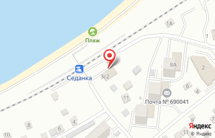 Пункт продаж ж/д билетов Экспресс Приморья в Советском районе на карте