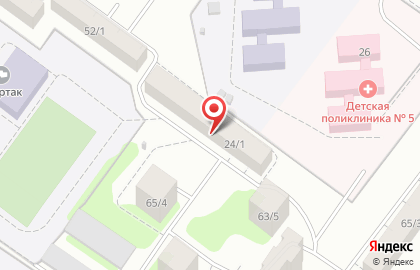 Художественная школа Стриж на улице Шафиева на карте