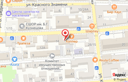 Гостиничный комплекс Сказка на площади Ленина на карте