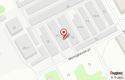 Центр заточки инструмента на Молодёжной улице на карте