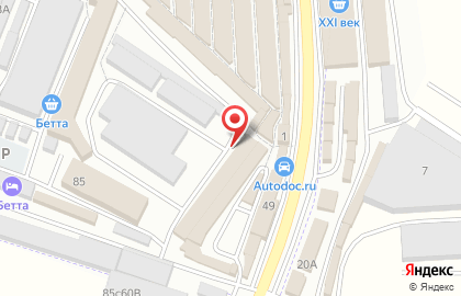Магазин автозапчастей в Ставрополе на карте