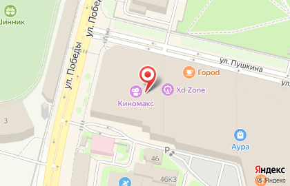 Ювелирный салон 585 Золотой на улице Победы на карте