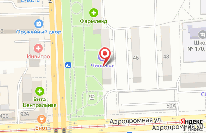 Сервисный центр Чинилка в Советском районе на карте