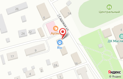 Парикмахерская Фея на Садовой улице на карте