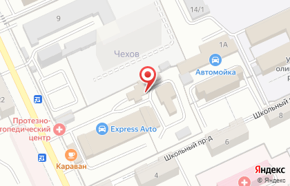 Шиномонтажная мастерская на улице Энгельса на карте