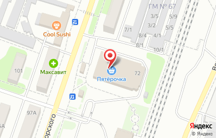 Салон связи Связной на улице Фаворского на карте