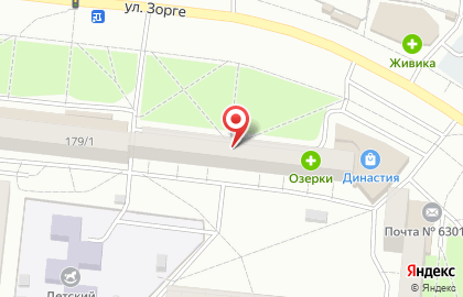 Торговая компания Сибверк на улице Зорге на карте