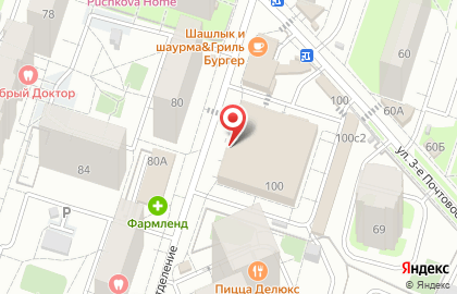 Ателье в Москве на карте