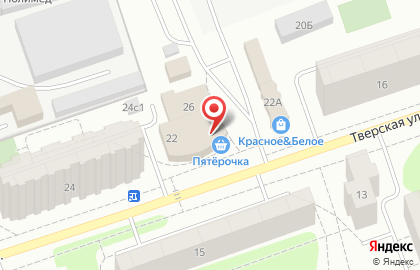Кондитерская мастерская на Тверской улице на карте