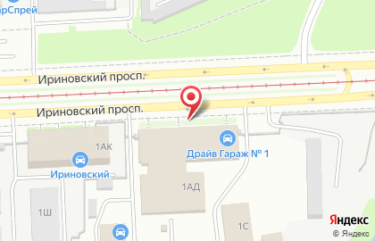 Торговый комплекс Ириновский автоцентр на карте